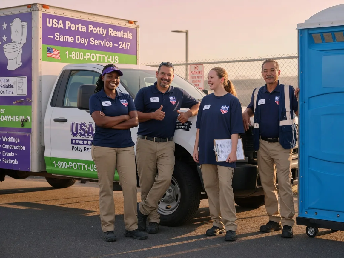 Porta Potty Rental company in Stoneboro, PA